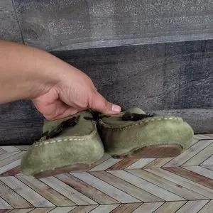 Hush Puppies HPO Flex  Monaco Slip-On Green Suede Lofer Hush Puppies | Shoes | Hush Puppies Hpo Flex Monaco Slipon  main image 3